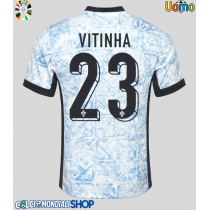 Maglie da calcio Portogallo Vitinha #23 Seconda Maglia Europei 2024 Manica Corta